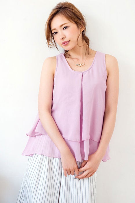 レイヤードタンクトップ「Pierrot」1,814円（税込）／画像提供：Pierrot