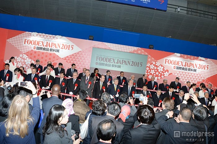 「FOODEX JAPAN 2015」オープニングの様子