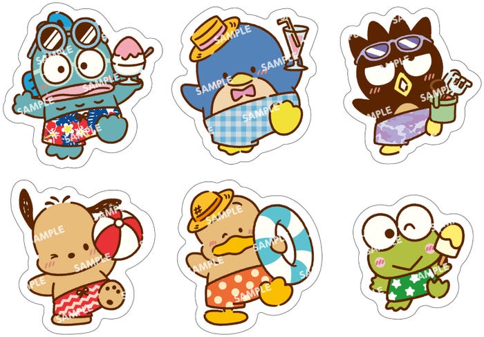 コラボ限定ピック(後半:全6種)イメージ(C)2025 SANRIO CO.,LTD.APPROVAL NO.L660170