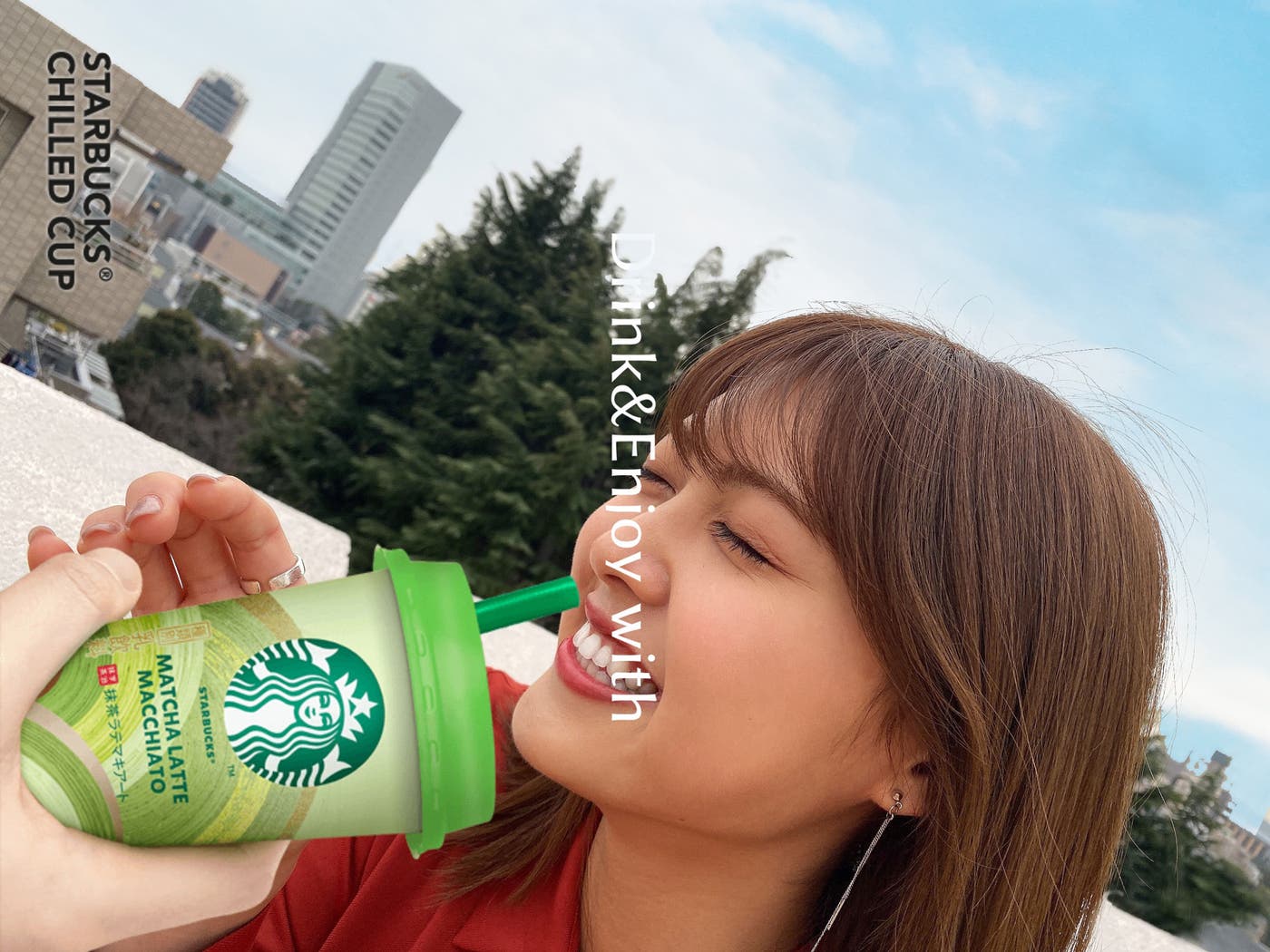 まるで本物みたいな「抹茶ラテマキアート」/松元絵里花