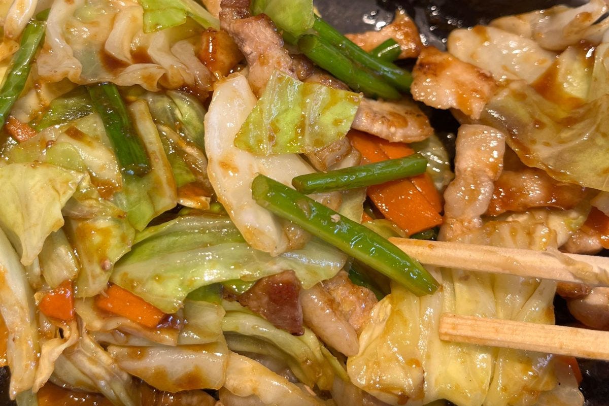 やよい軒「豚キャベ定食」