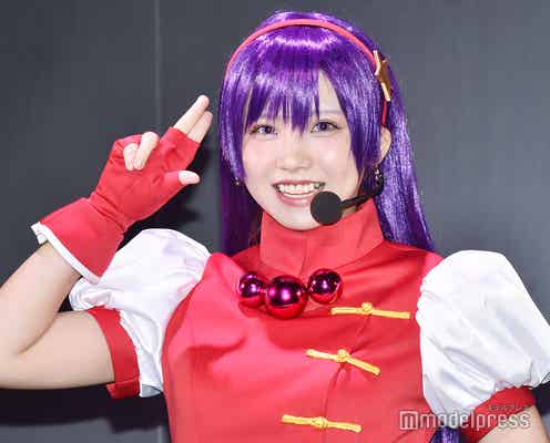 日本一のコスプレイヤー・えなこ、生足あらわに登場 金爆・歌広場淳と対決で頭抱える