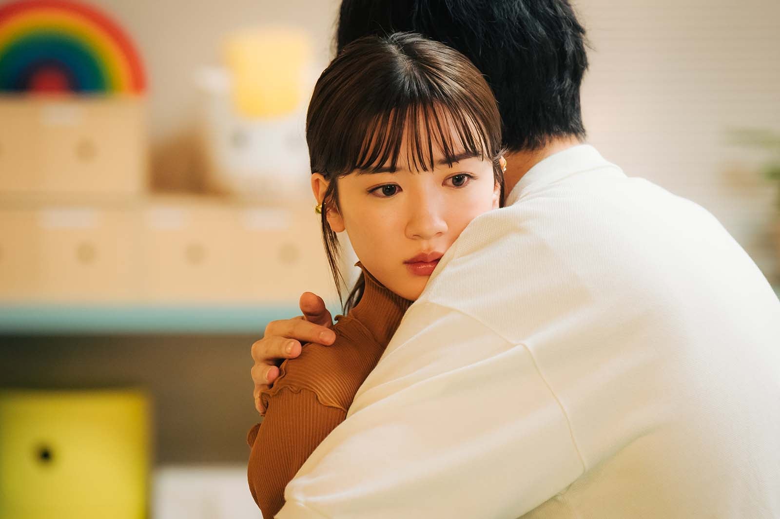 永野芽郁、杉野遥亮／「ユニコーンに乗って」第9話より（C）TBSスパークル／TBS　撮影：加藤春日