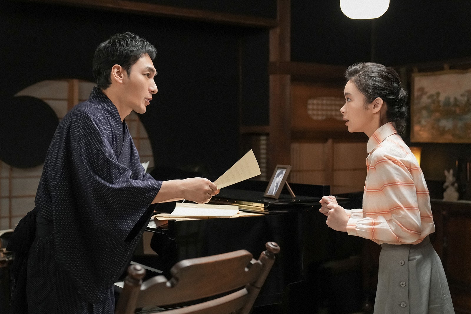 草なぎ剛、趣里「ブギウギ」第96話（C）NHK