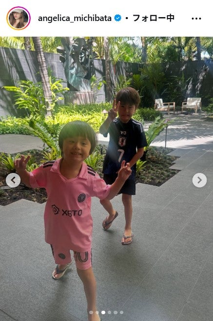 道端アンジェリカInstagramより