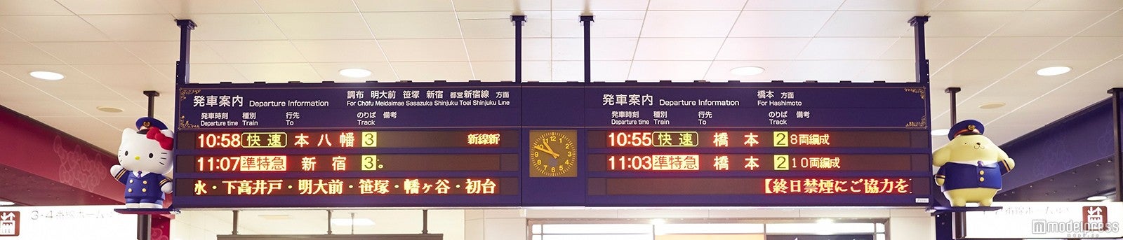 行先案内板（C）2016 SANRIO CO．，LTD．