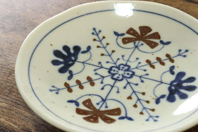 プラント　小皿（12×H2cm）　デザイン