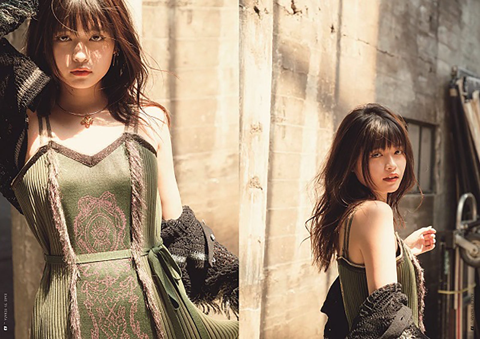 景井ひな「かげとひなた 景井ひな1stスタイルブック」（C）KADOKAWA