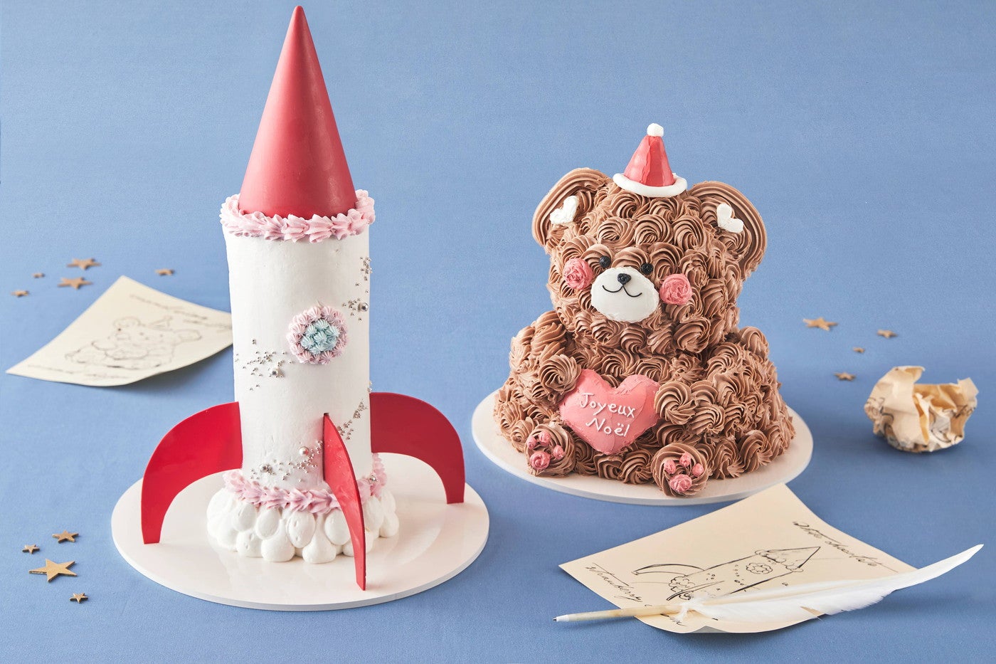 クリスマスの絵本の中へ、冬限定デザートビュッフェ「ディア サンタ」ヒルトン東京ベイで開催