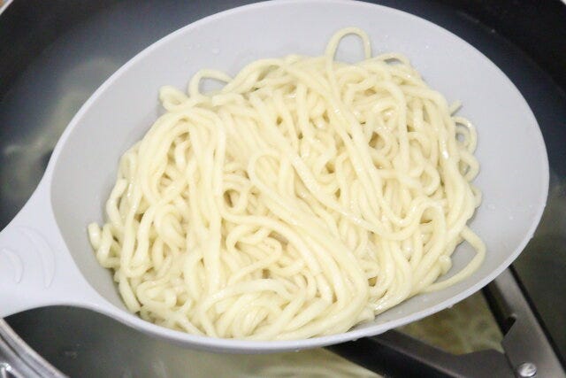 大きいザルスプーン（丸型）　使用例