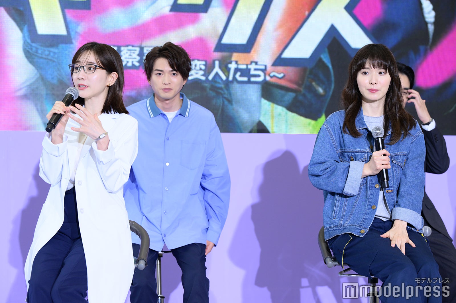 田中みな実、白洲迅、松岡茉優（C）モデルプレス