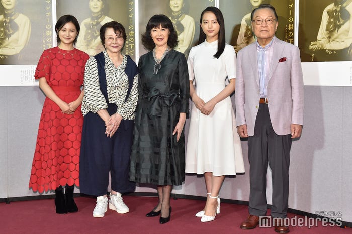 山口まゆ、渡辺美佐子、岸惠子、清原果耶、伊東四朗(C)モデルプレス