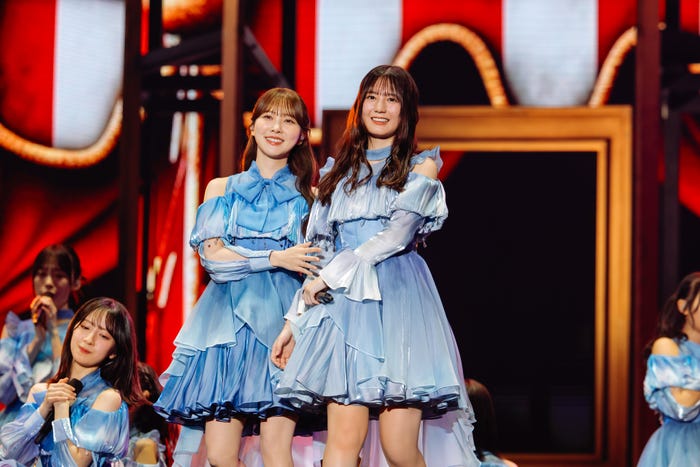 加藤史帆、小坂菜緒「Happy Magical Tour 2024」東京ドーム公演/撮影:上山陽介