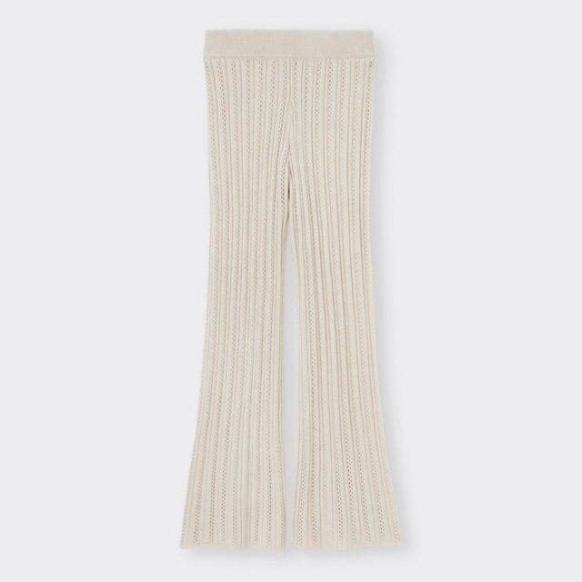 GU　ボトムス　ニットパンツ