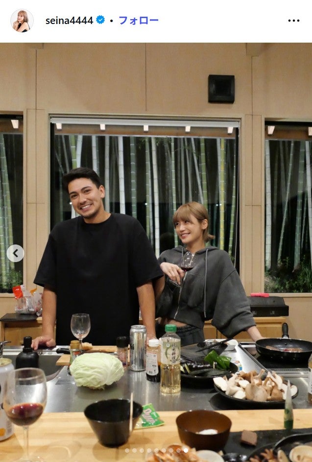 島袋聖南Instagramより