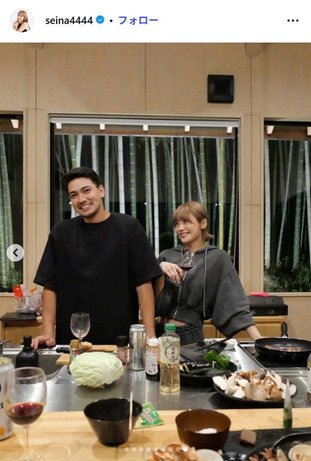 島袋聖南Instagramより
