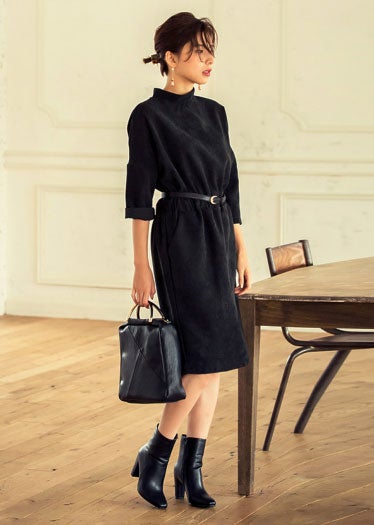 ボトルネックドルマンワンピース「Re:EDIT by GALSTAR」2,698円（税込）／画像提供：Re:EDIT by GALSTAR