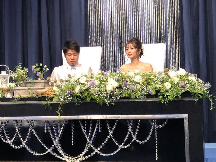 披露宴の様子(画像提供:所属事務所)