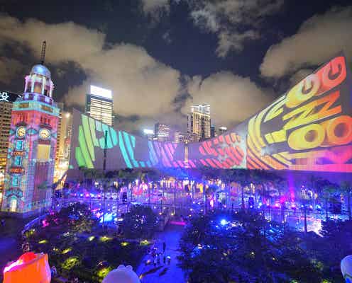 香港で夏恒例マッピングショーがパワーアップ!五感を刺激するファンタジーの世界