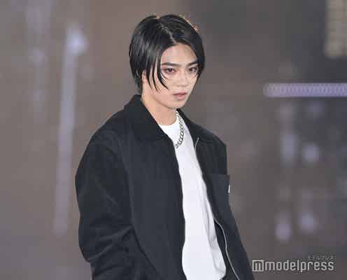 「最高の教師」生徒役で注目・岩瀬洋志、大人びた眼差し 表現力の幅広さ印象付ける<GirlsAward 2023 A/W>