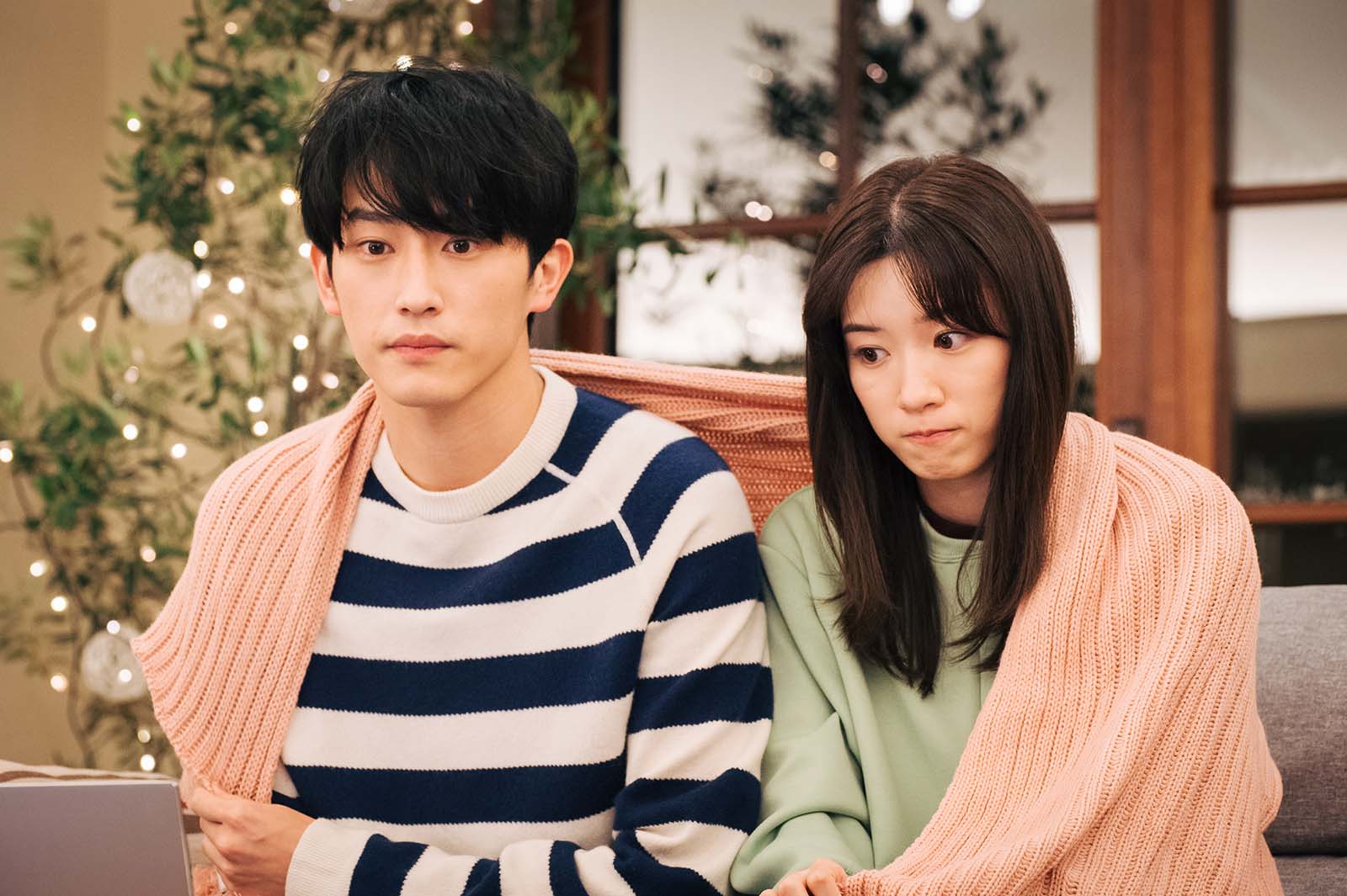 杉野遥亮、永野芽郁／「ユニコーンに乗って」第3話より（C）TBSスパークル／TBS　撮影：加藤春日