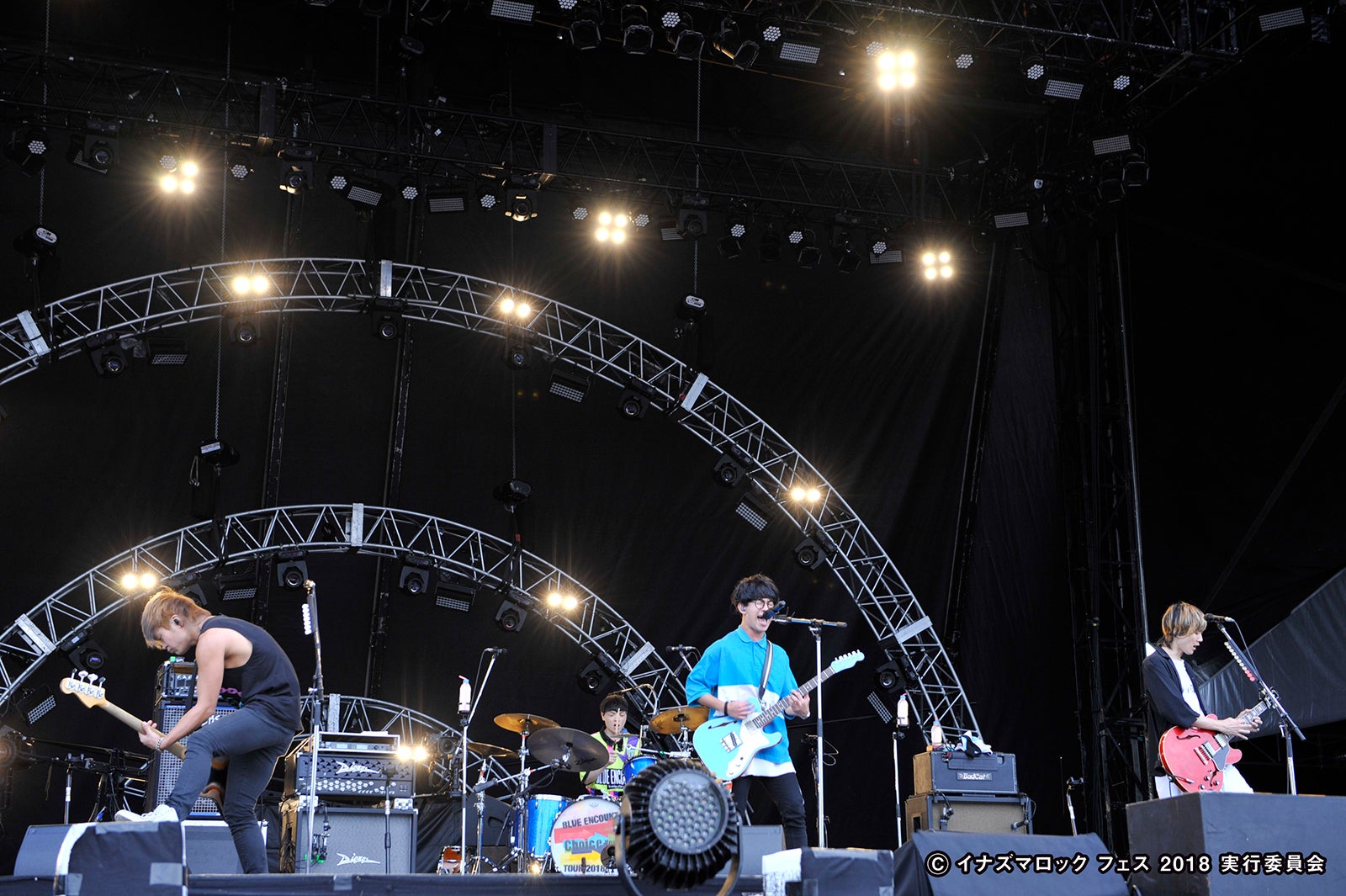 BLUE ENCOUNT （C）イナズマロック フェス 2018 実行委員会
