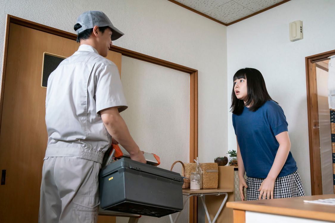  桜井日奈子「ふろがーる！」第3話より（C）片山ユキヲ・小学館／「ふろがーる！」製作委員会