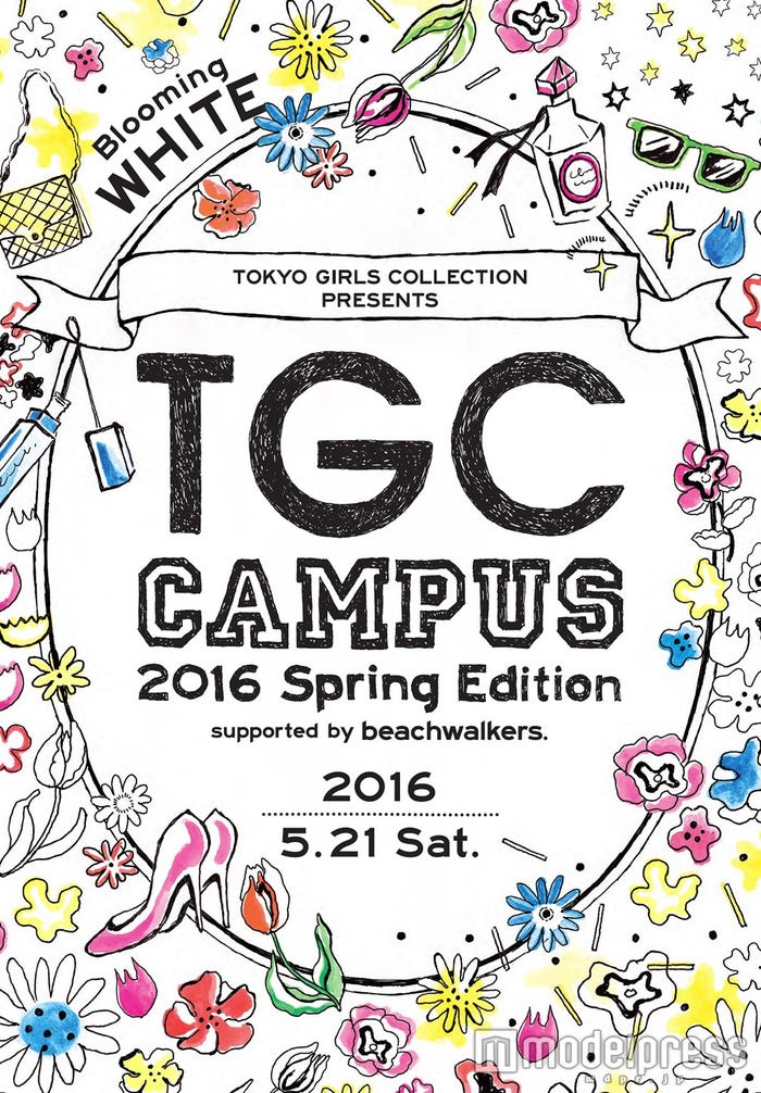「TGC CAMPUS 2016 Spring Edition supported by beachwalkers.」