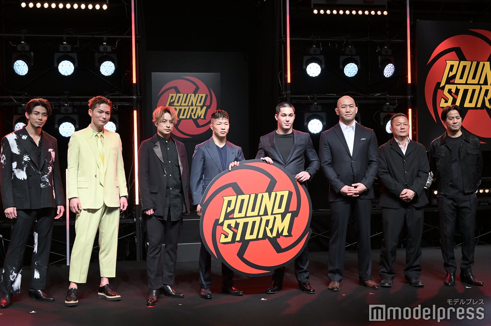 武知海青、SHOKICHI、白濱亜嵐、中村倫也選手、宇佐美正パトリック選手、高谷裕之、岡見勇信、EXILE HIRO （C）モデルプレス