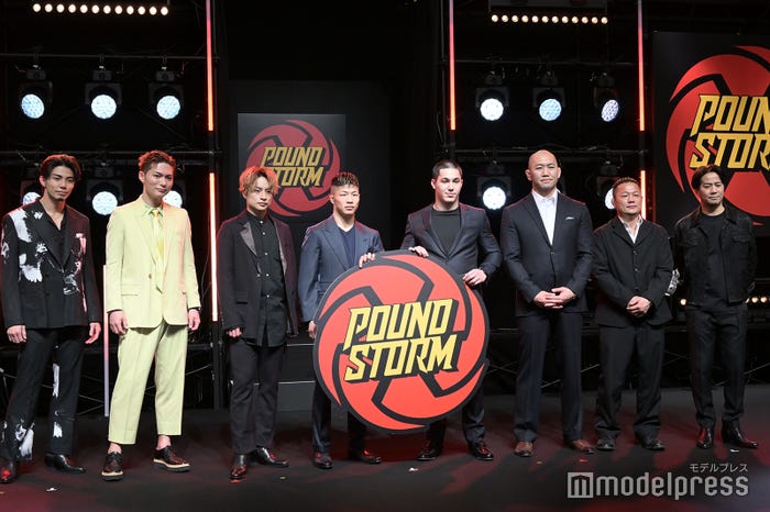 武知海青、SHOKICHI、白濱亜嵐、中村倫也選手、宇佐美正パトリック選手、高谷裕之、岡見勇信、EXILE HIRO (C)モデルプレス