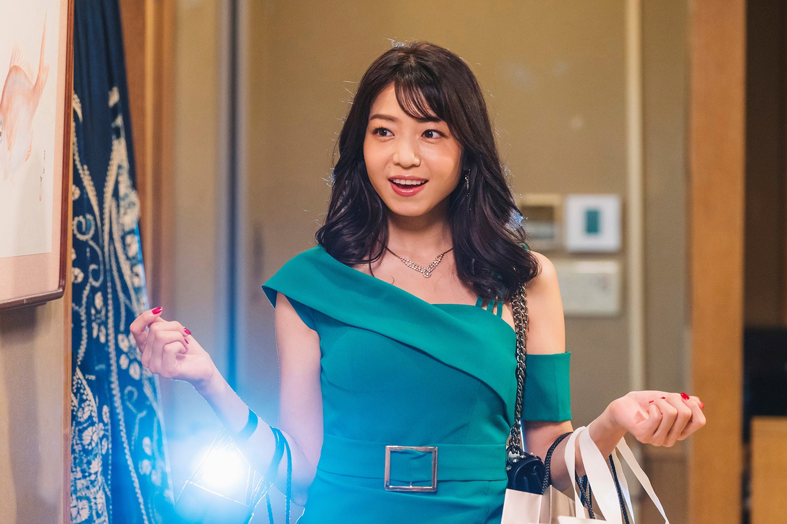 中村静香「恋と弾丸」第4話より（C）箕野希望・小学館／「恋と弾丸」製作委員会・MBS