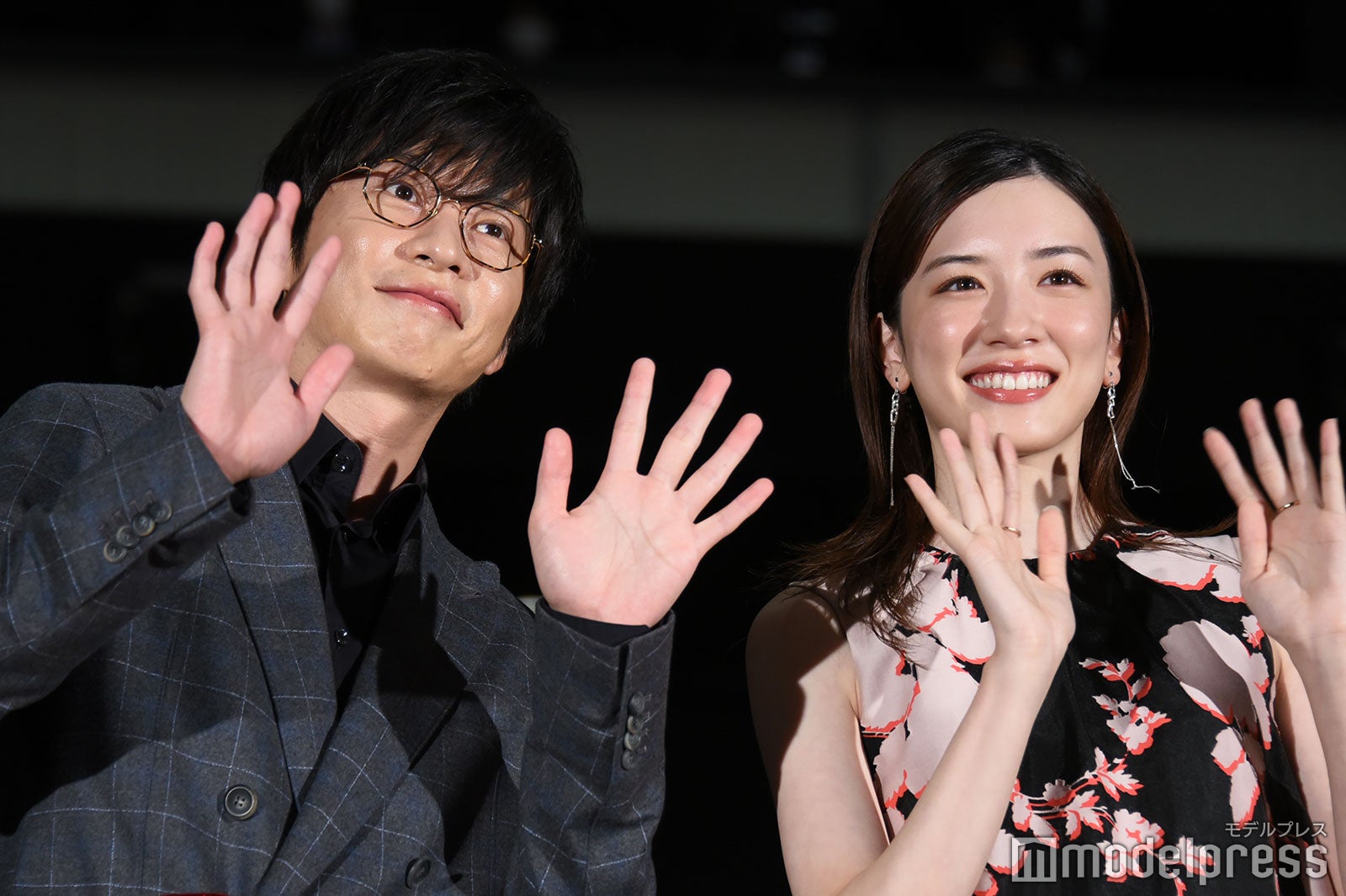 田中圭、永野芽郁 （C）モデルプレス