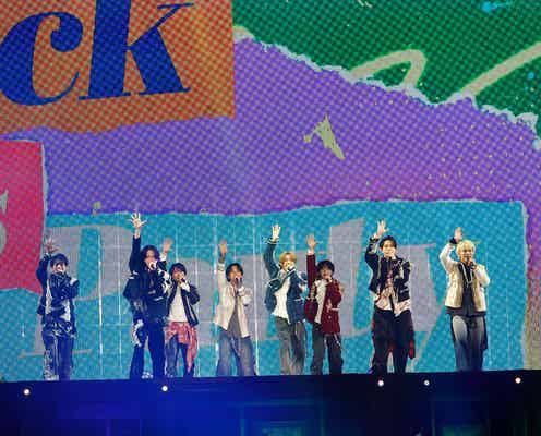 timelesz、新体制初のアリーナツアー 8人で届ける「タイプロ」課題曲・新メンバーは“前職”活かした演出も【FAM】