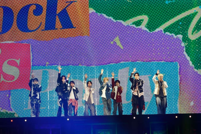 「We're timelesz LIVE TOUR 2025 episode 1 ~FAM~」より(提供写真)
