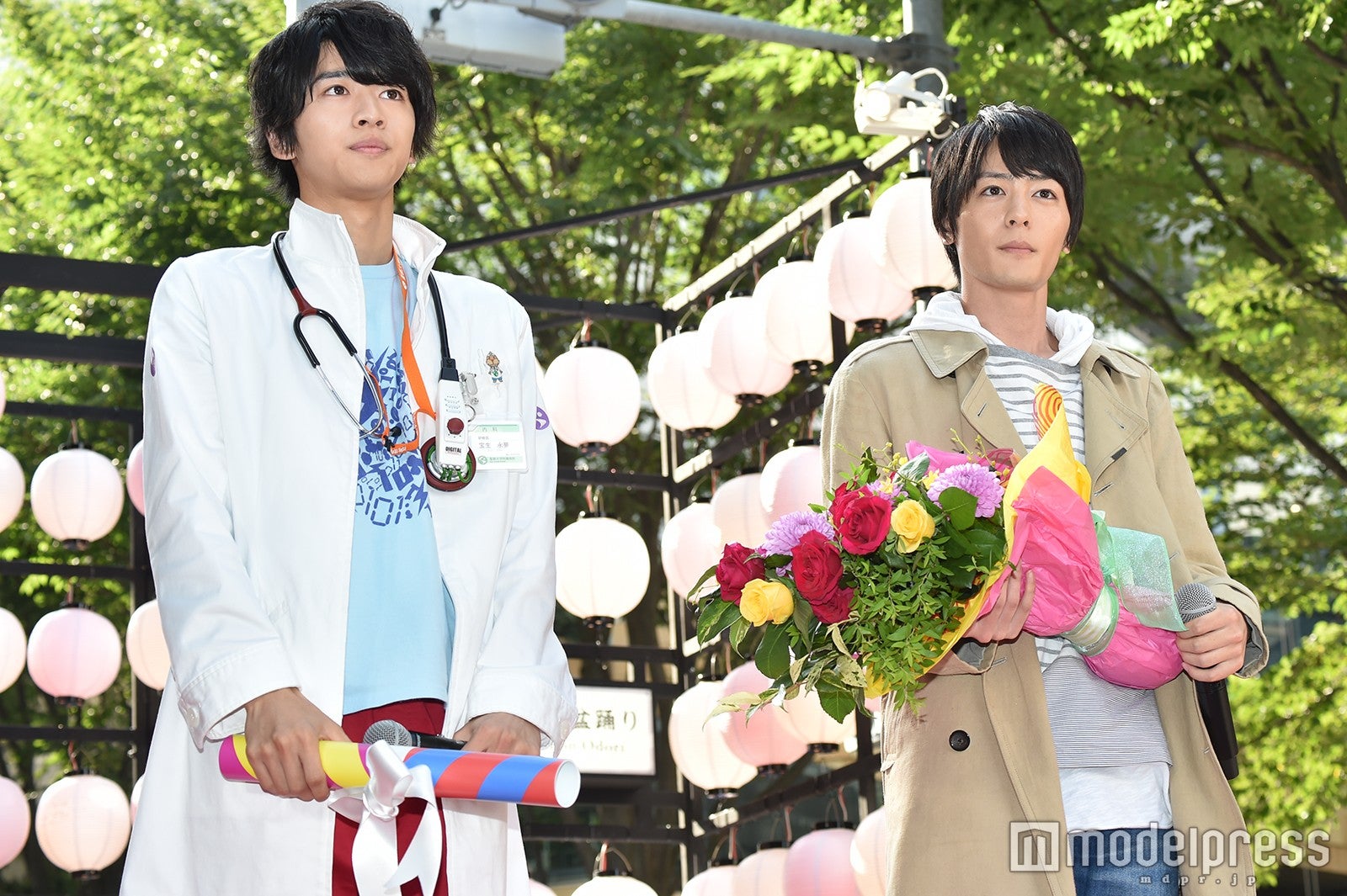 飯島寛騎、犬飼貴丈／イベントの様子 （C）モデルプレス