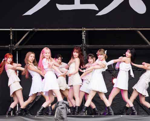 ME:I「米フェス」初出演で会場歓声 初の新潟で熱気溢れるパフォーマンス披露