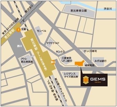 アクセスMAP／画像提供：野村不動産