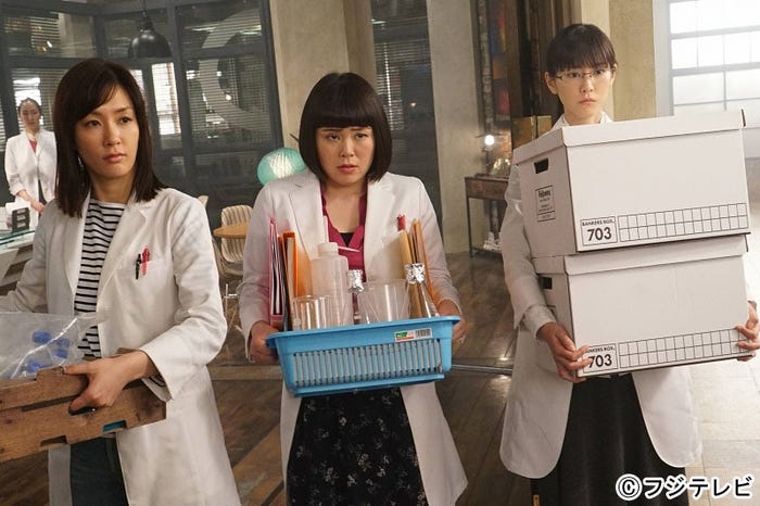 水川あさみ、ブルゾンちえみ、桐谷美玲/『人は見た目が100パーセント』第3話より(画像提供:フジテレビ)