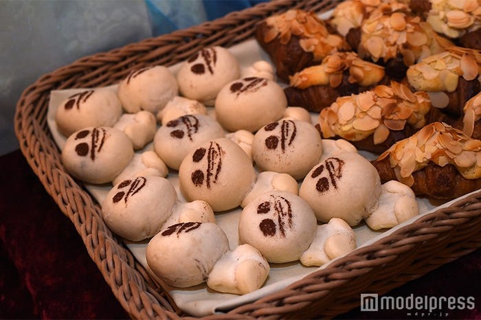 スノーギースモチーフのパン(C)モデルプレス