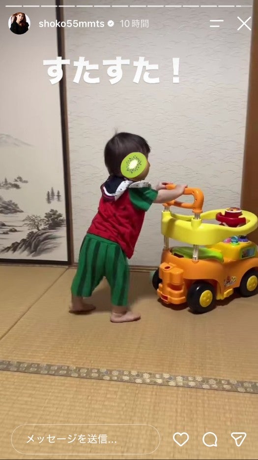 中川翔子Instagramストーリーズより