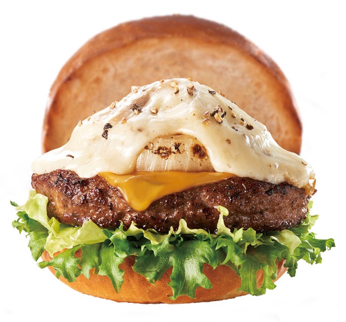 ザ★スノーマウンテンチーズバーガー/画像提供:ジェイアール東日本フードビジネス株式会社