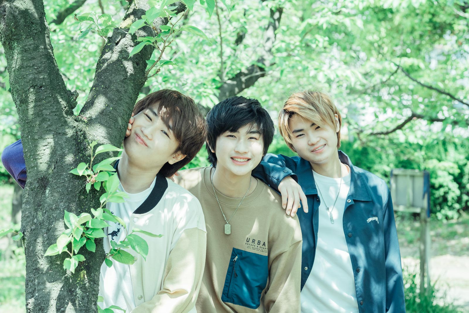 すずしょうと（左から）しょう、すず、こう（提供写真）