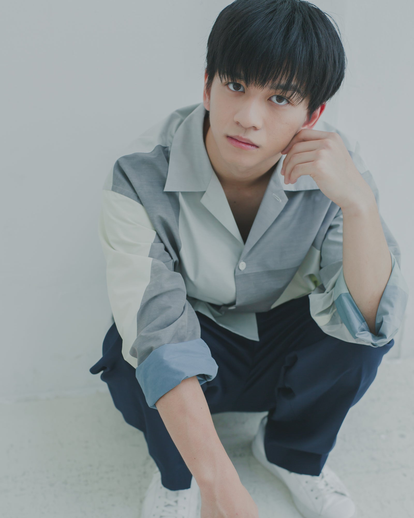 田中偉登／カメラマン：山田涼香、スタイリスト：渋谷真里、ヘアメイク：薗部聖奈