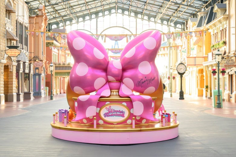 ミニーに染まっちゃえ♪」【東京ディズニーランド】がラブリーに