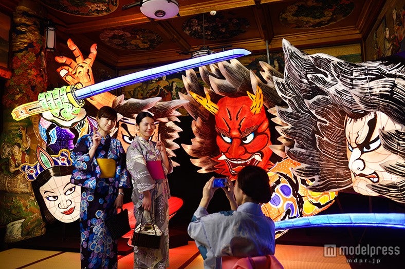 企画展史上初めて全時間帯写真撮影が可能／画像提供：目黒雅叙園