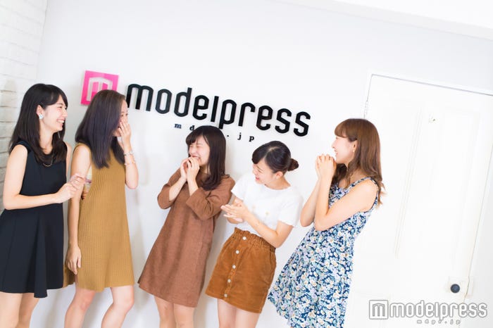 (左から)杉本きらら、豊岡優希、藤田絢奈、竹内莉来、有竹智美 (C)モデルプレス