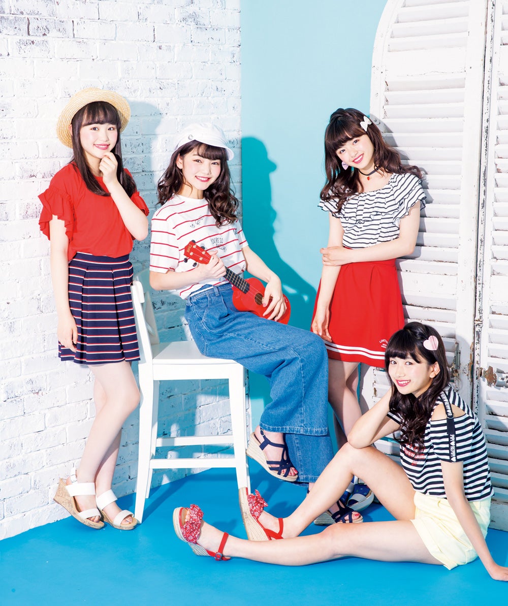 伊藤小春、平塚日菜、関りおん、黒川心（画像提供：徳間書店）