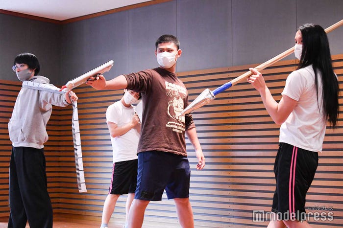 水川かたまり、ほしのディスコ、ワタリ119、布川ひろき/「KOUGU維新」ミュージカル稽古密着の様子(C)モデルプレス