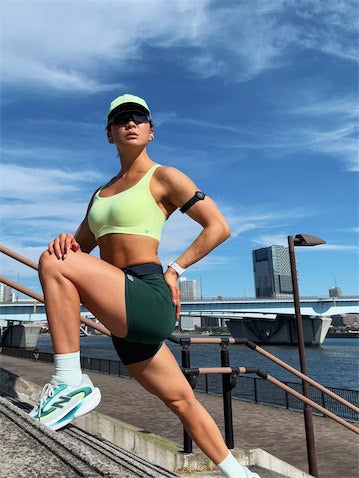 フィットネストレーナー・AYA、産後4カ月でハーフマラソンに挑戦「身体も整いやっと決意出来ました」
