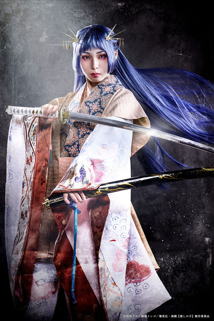 鞘姫役:内田未来「東京ブレイド」キャラクタービジュアル(C)赤坂アカ×横槍メンゴ/集英社・演劇【推しの子】製作委員会